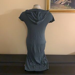 NWOT Dark Green Dress with Hood